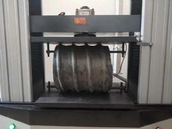 pipe compression strength testing machine